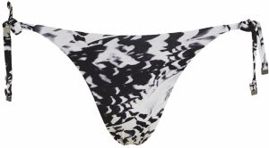 Calvin Klein Swimwear Bikinové nohavičky  čierna / biela