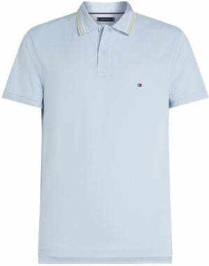 TOMMY HILFIGER Tričko  svetlomodrá / zlatá žltá / biela