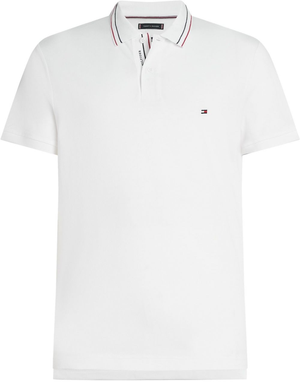 TOMMY HILFIGER Tričko  námornícka modrá / červená / biela