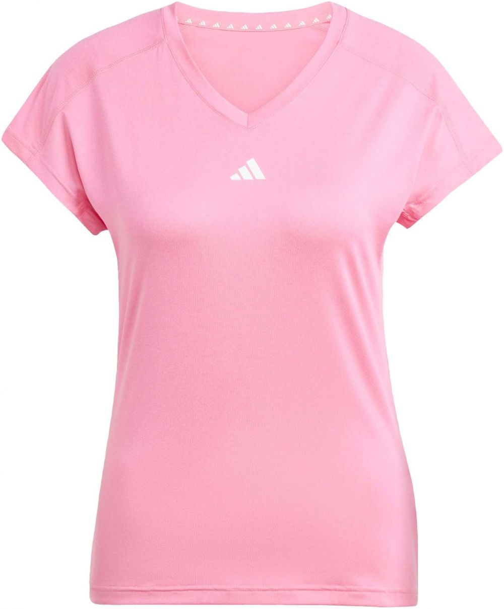ADIDAS PERFORMANCE Funkčné tričko 'Train Essentials'  ružová / biela
