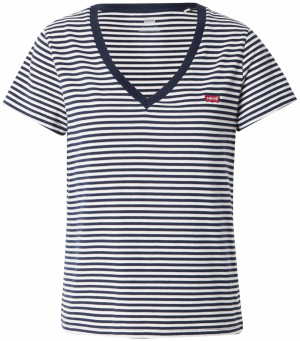 LEVI'S ® Tričko 'PERFECT'  námornícka modrá / biela