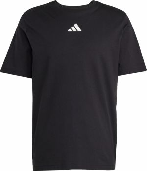 ADIDAS SPORTSWEAR Funkčné tričko 'German Engineering'  čierna / biela