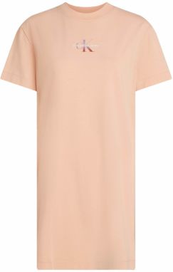 Calvin Klein Jeans Šaty  modrá / púdrová / tmavočervená / biela