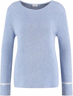 GERRY WEBER Sveter  svetlomodrá / biela