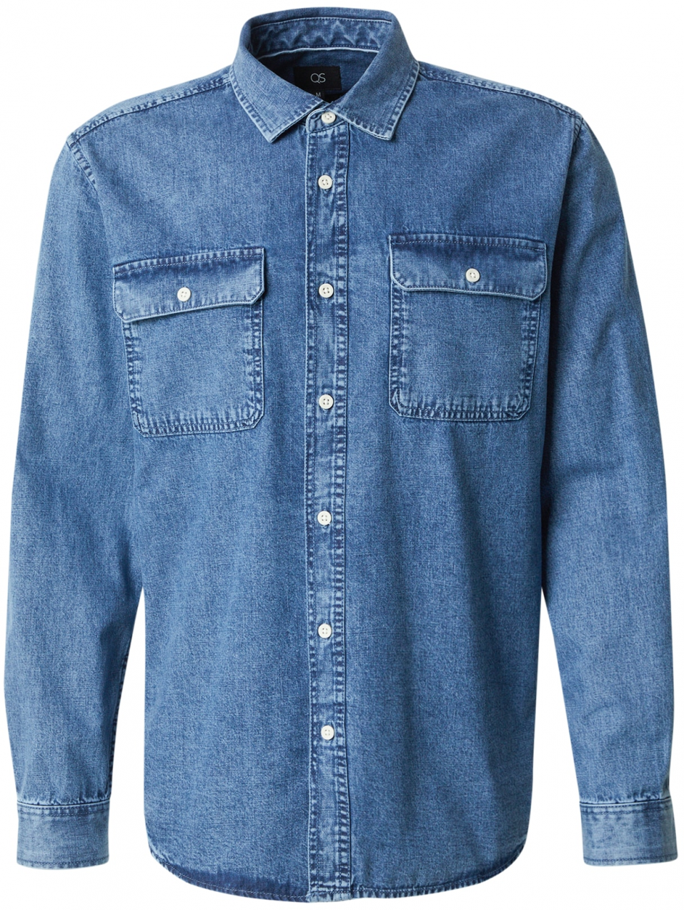 QS Košeľa  modrá denim