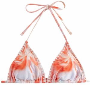 Next Bikinový top  ružová / červená
