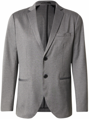 JACK & JONES Sako 'JPRJaxon'  tmavosivá / sivá melírovaná