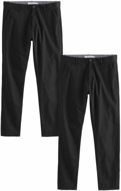 Next Chino nohavice  čierna