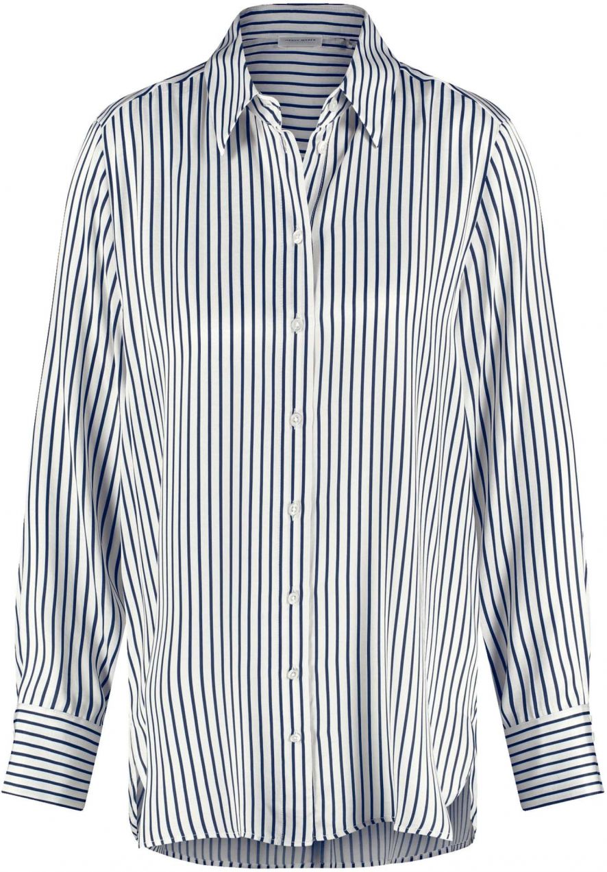 GERRY WEBER Blúzka  námornícka modrá / biela