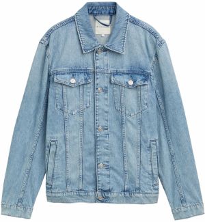 TOM TAILOR Prechodná bunda  modrá denim