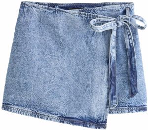 Next Sukňa  modrá denim