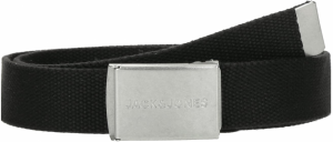 JACK & JONES Opasky 'JACLondon'  čierna / strieborná