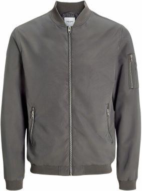 JACK & JONES Prechodná bunda 'JJERush'  tmavosivá
