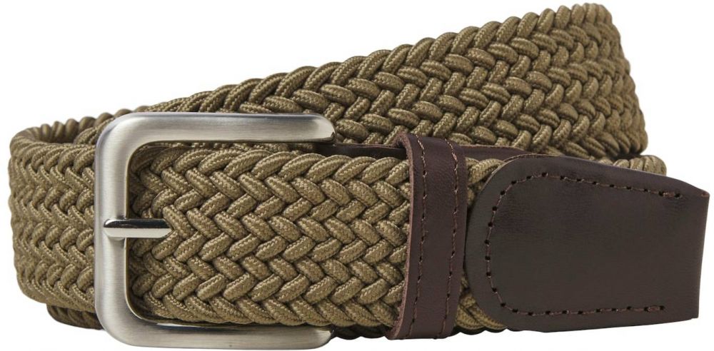JACK & JONES Opasky 'JACSPRING'  hnedá / olivová