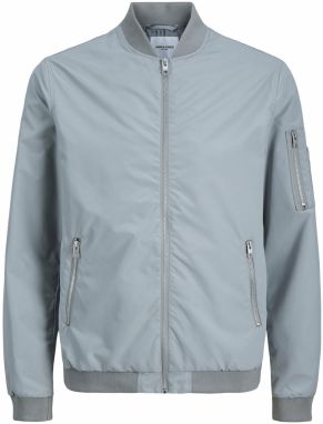 JACK & JONES Prechodná bunda 'JJERUSH'  dymovo šedá