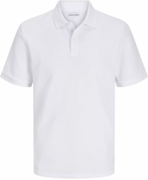 JACK & JONES Tričko 'JJEAustin'  šedobiela