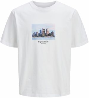 JACK & JONES Tričko 'JORVESTERBRO'  biela