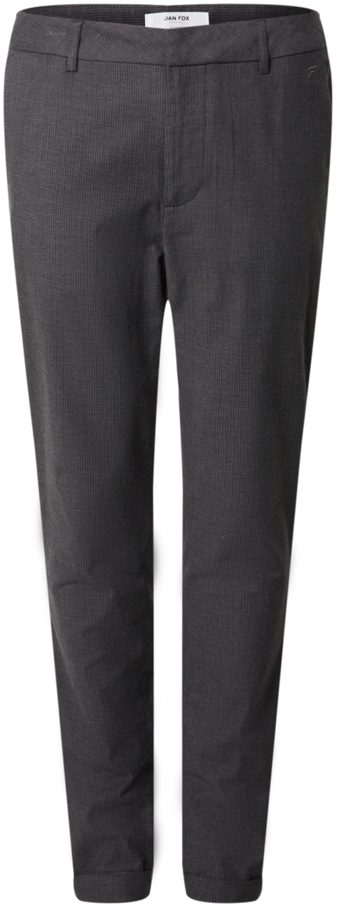 DAN FOX APPAREL Chino nohavice 'Devran'  sivá / tmavosivá