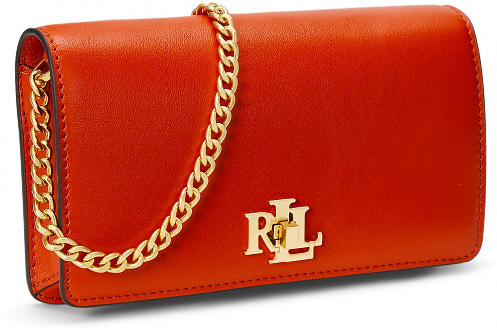Lauren Ralph Lauren Listová kabelka  oranžová