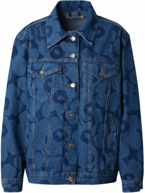 Marimekko Prechodná bunda 'MURROS UNIKKO'  modrá denim / tmavomodrá