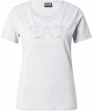 EA7 Emporio Armani Tričko  sivá melírovaná