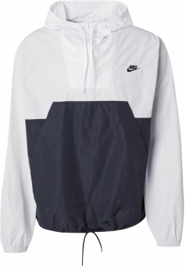 Nike Sportswear Prechodná bunda 'MARINA'  tmavosivá / biela