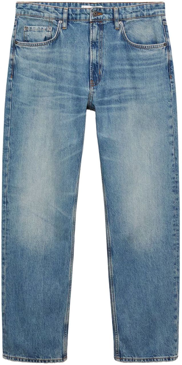 MANGO MAN Džínsy 'Moby'  modrá denim