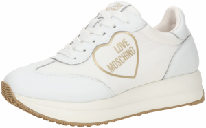 Love Moschino Nízke tenisky  zlatá / biela