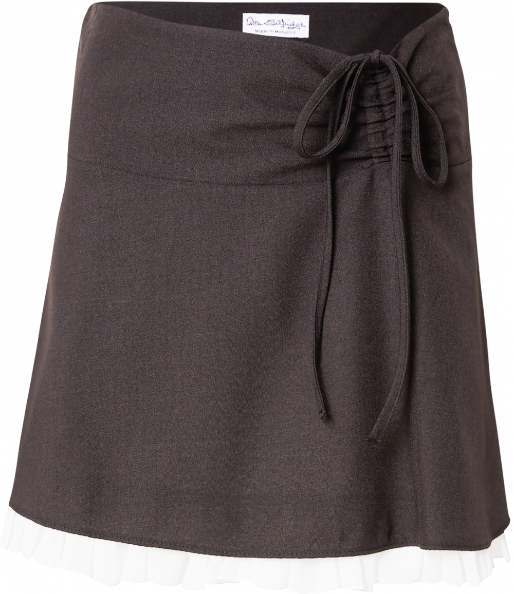 Miss Selfridge Sukňa  čierna / biela