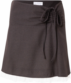 Miss Selfridge Sukňa  čierna / biela