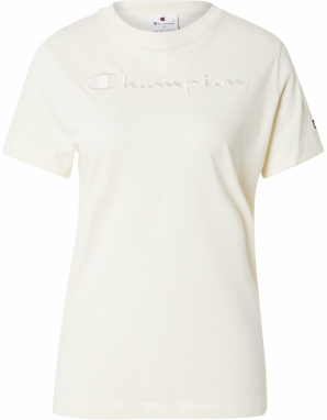 Champion Authentic Athletic Apparel Tričko  prírodná biela