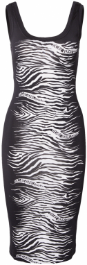 Versace Jeans Couture Šaty  čierna / biela