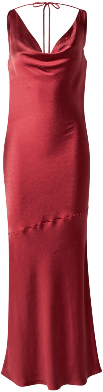 Gina Tricot Večerné šaty  rubínová