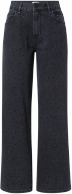 Gina Tricot Džínsy  čierny denim