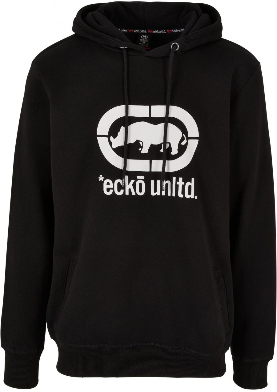 Ecko Unlimited Mikina 'Base'  čierna / biela