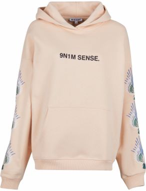 9N1M SENSE Mikina 'W-Bee'  krémová / modrá / čierna / biela
