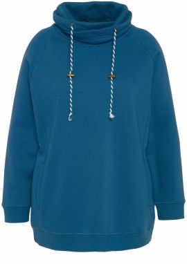 Ulla Popken Mikina  tmavomodrá