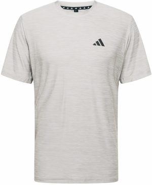 ADIDAS PERFORMANCE Funkčné tričko 'Train Essentials'  sivá melírovaná / čierna