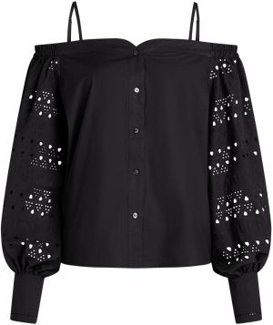 Karl Lagerfeld Blúzka  čierna