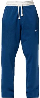 VAMOS CLO Nohavice 'Hibiscus'  indigo / biela