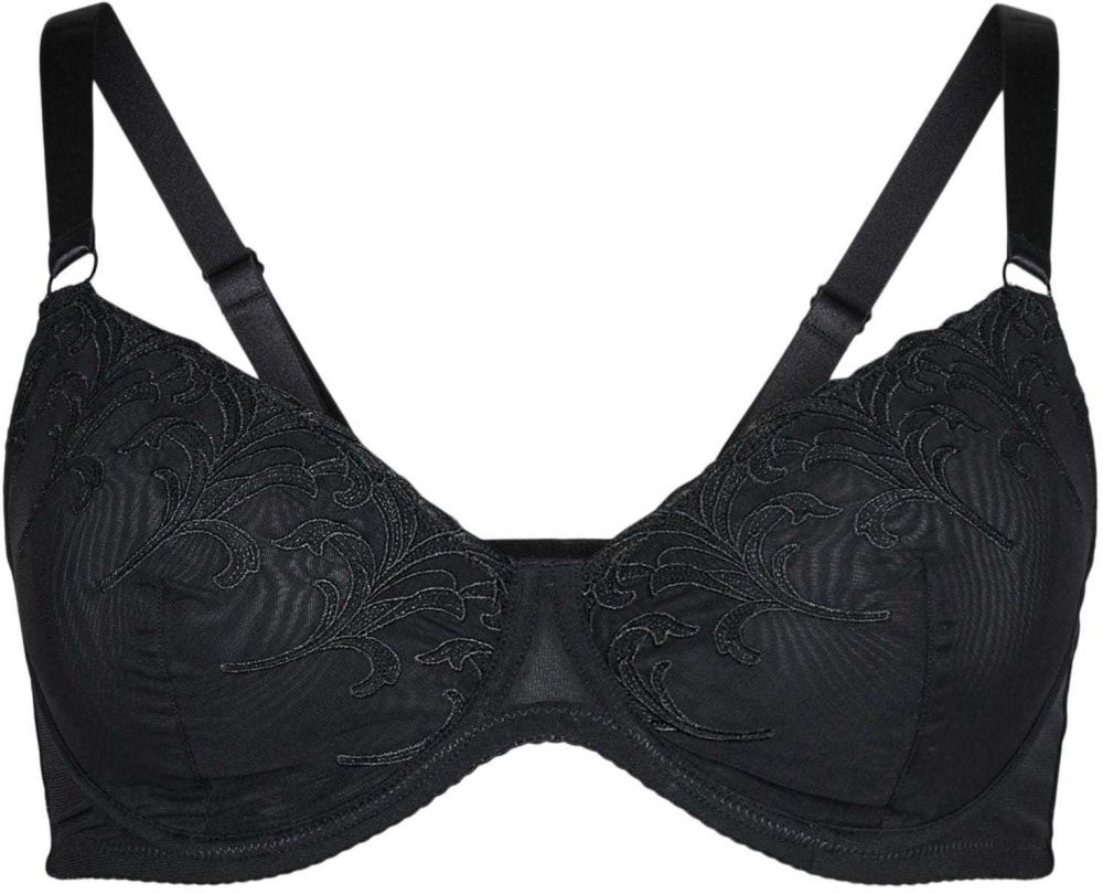 Devoted by Zizzi Podprsenka 'Lvaleria'  čierna