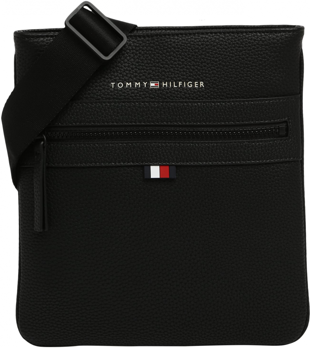 TOMMY HILFIGER Taška cez rameno 'Essential'  čierna