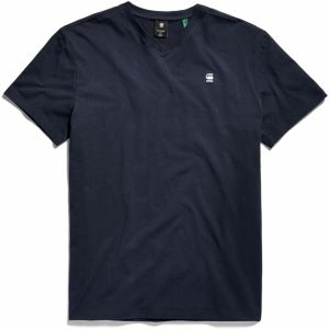 G-STAR Tričko  tmavomodrá / čierna / biela