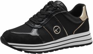 Tamaris Nízke tenisky  zlatá / antracitová / čierna