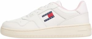 Tommy Jeans Nízke tenisky 'Retro Basket Ess Meg 3A3'  námornícka modrá / červená / biela
