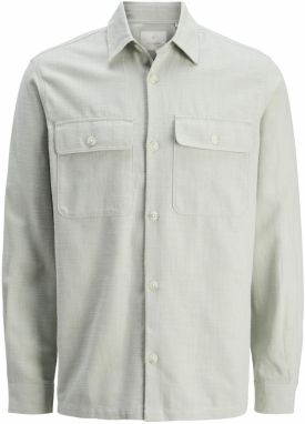 JACK & JONES Košeľa  svetlosivá