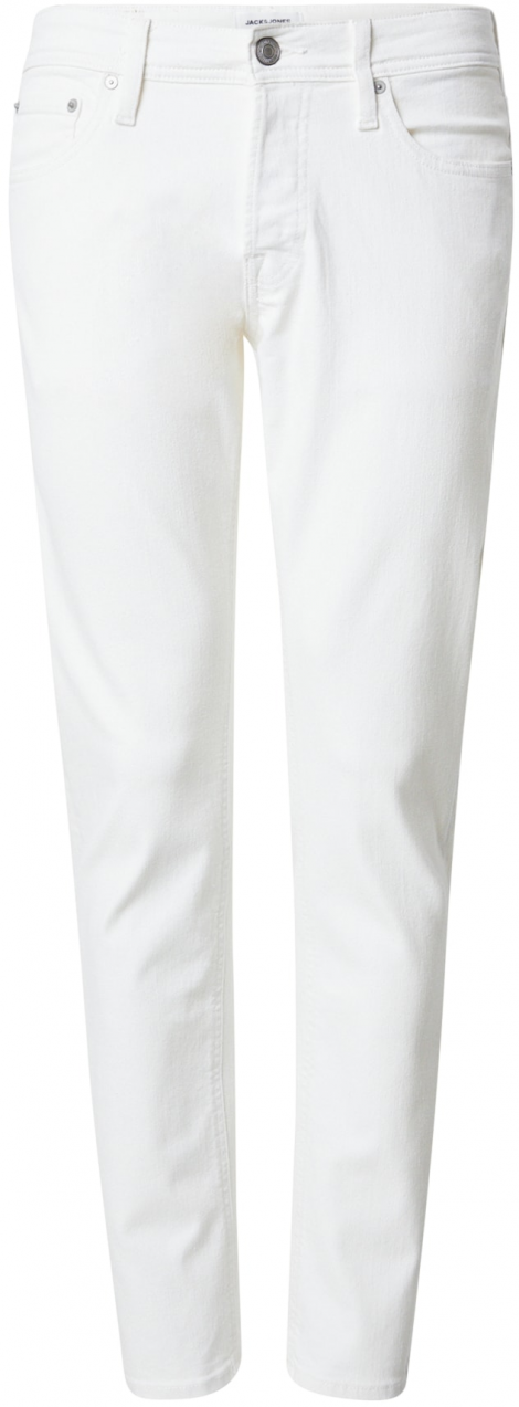 JACK & JONES Džínsy 'JJIGlenn JJOriginal'  biely denim
