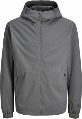 JACK & JONES Prechodná bunda 'JJEURBAN'  sivá