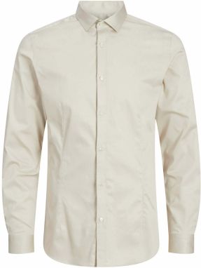 JACK & JONES Košeľa 'JJPRParma'  svetlobéžová