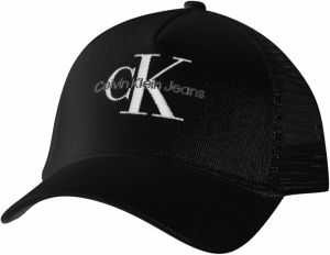 Calvin Klein Jeans Čiapka  tmavosivá / čierna / šedobiela